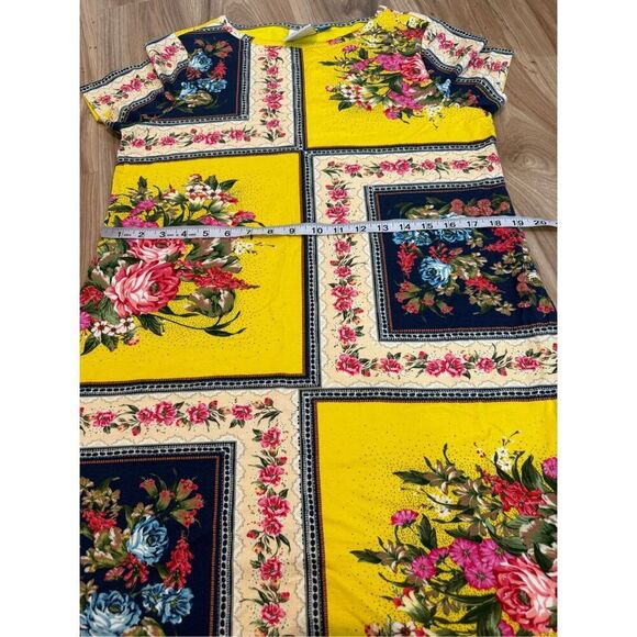 FARM Rio Yellow Floral Mini Dress - Picture 10 of 11